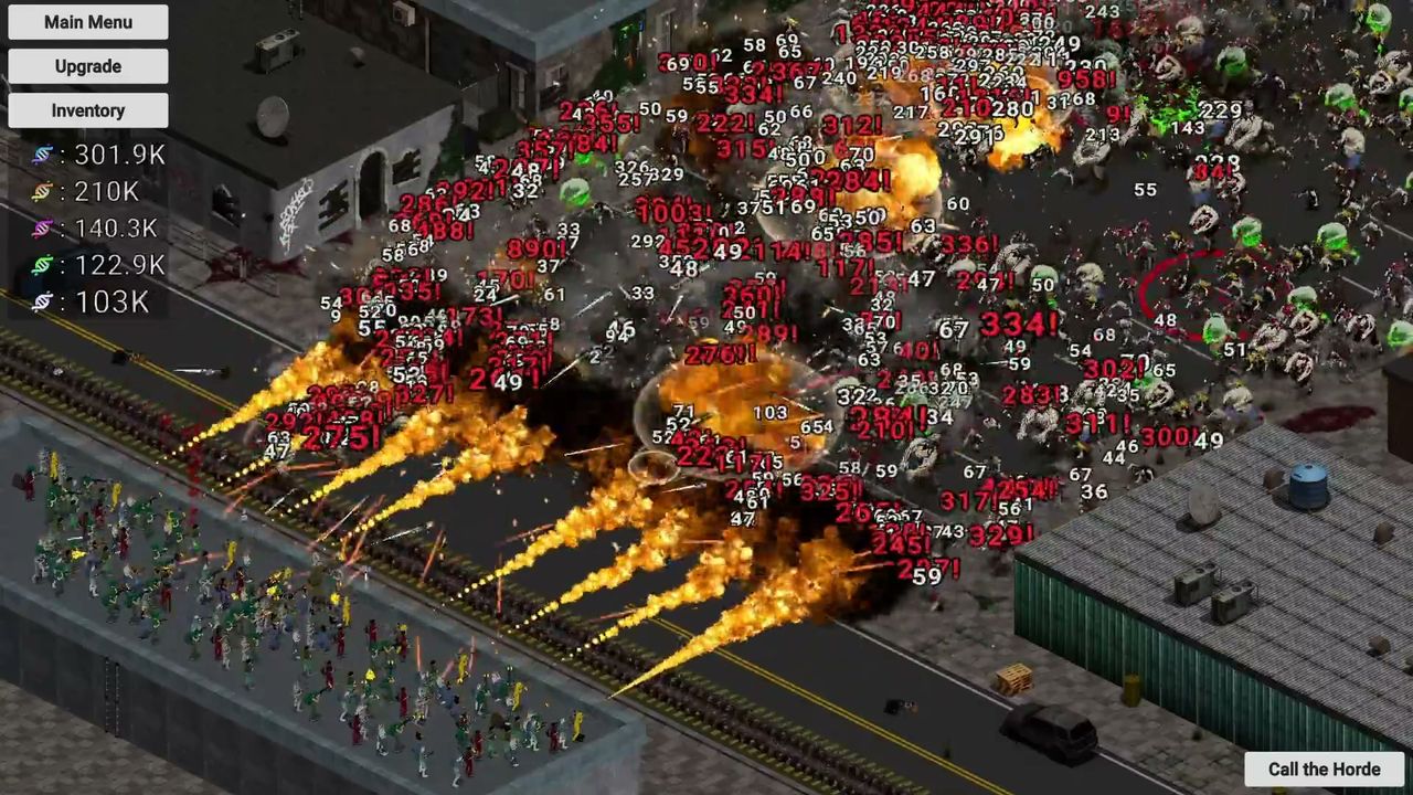 Official ShredDead screenshot: the outpost on launch week